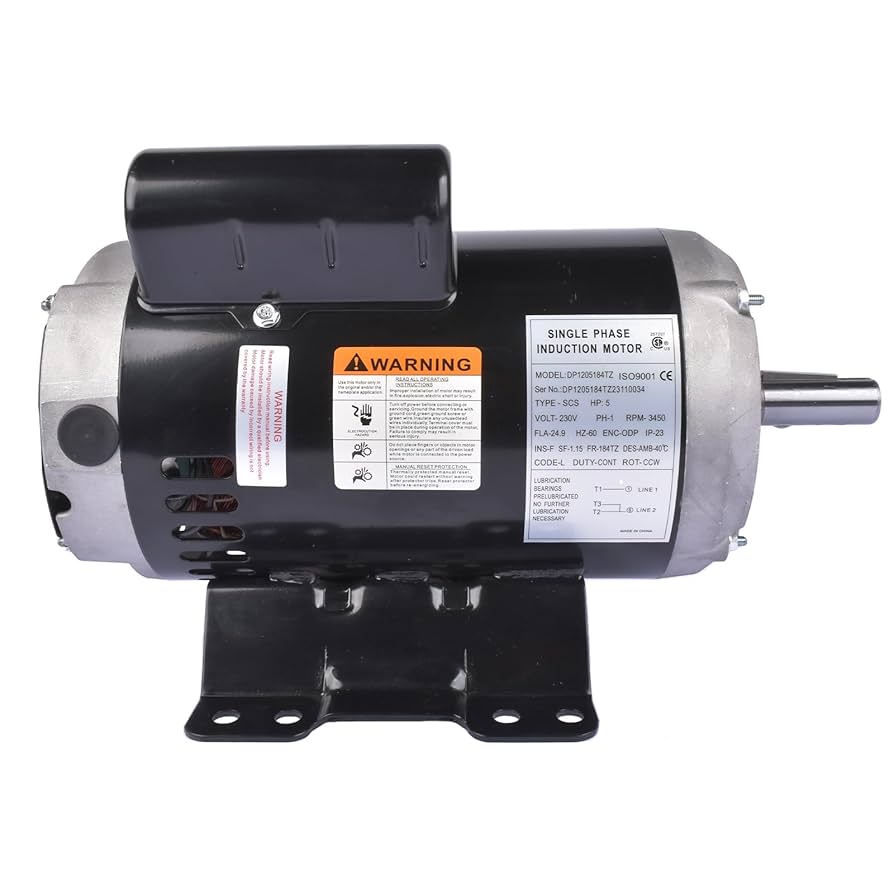 Air Compressor Electric Motor Power 5 HP 56283138 23378805